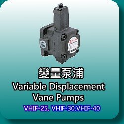 變量輪葉泵浦(Variable Dispacement Vane Pumps)