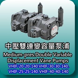 中壓雙連變容量泵浦(Medium-Pres.Variable Dispacement Vane Pumps)